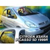Ανεμοθραύστες Citroen Xsara (1997-2004) 5 πορτο - 2 τμχ. εμπρός, Heko
