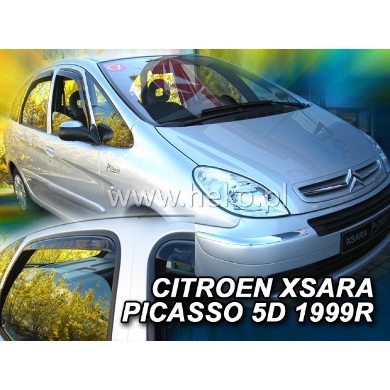 Ανεμοθραύστες Citroen Xsara (1997-2004) 5 πορτο - 2 τμχ. εμπρός, Heko