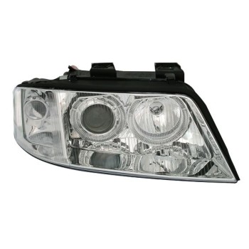 Φανάρια εμπρός Audi A6 (2001-2003) angel eyes - εργοστασιακά xenon - chrome , χωρίς λάμπες (D2S/Η7) - σετ 2τμχ. Φανάρια εμπρός Audi A6 (2001-2003) angel eyes - εργοστασιακά xenon - chrome , χωρίς λάμπες (D2S/Η7) - σετ 2τμχ.