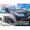 Ανεμοθραύστες Citroen C3 Picasso (2008-2017) 5 πορτο - 2 τμχ. εμπρός, Heko