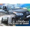 Ανεμοθραύστες Citroen C3 Picasso (2008-2017) 5 πορτο - 4 τμχ. εμπρός και πίσω, Heko