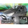 Ανεμοθραύστες Citroen C3 II (2009-2017) 5 πορτο - 4 τμχ. εμπρός και πίσω, Heko