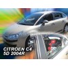 Ανεμοθραύστες Citroen C4 I (2004-2010) 5 πορτο - 4 τμχ. εμπρός και πίσω, Heko