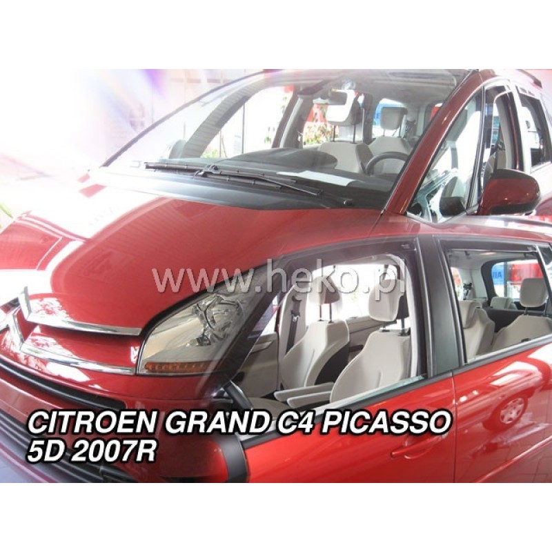 Ανεμοθραύστες Citroen C4 Grand Picasso (2007-2013) 5 πορτο - 4 τμχ. εμπρός και πίσω, Heko