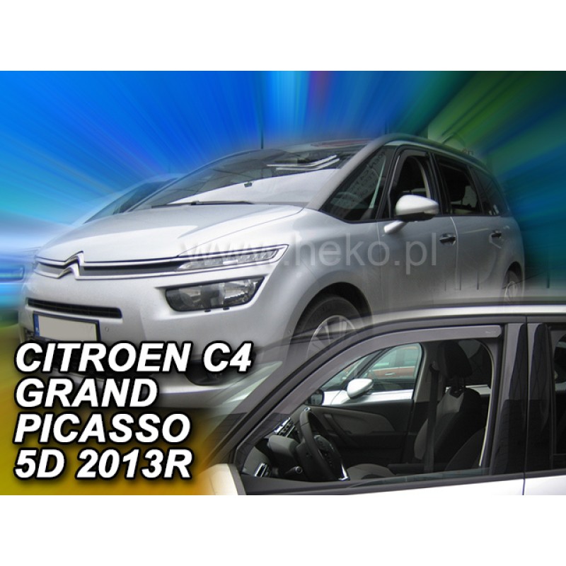 Ανεμοθραύστες Citroen C4 Picasso / Grand (2013-2021) 5 πορτο - 2 τμχ. εμπρός, Heko