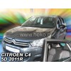 Ανεμοθραύστες Citroen C4 II (2010-2017) 5 πορτο - 4 τμχ. εμπρός και πίσω, Heko