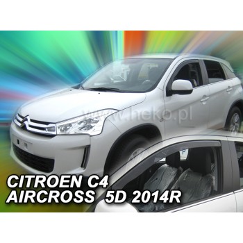 Ανεμοθραύστες Citroen C4 Aircross (2012-2016) 5 πορτο - 2 τμχ. εμπρός, Heko