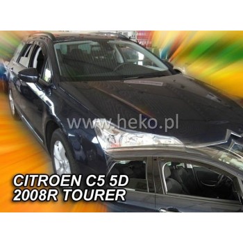 Ανεμοθραύστες Citroen C5 (2008-2017) 5 πορτο - 4 τμχ. εμπρός και πίσω, Heko