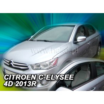 Ανεμοθραύστες Citroen C-Elysee (2013+) sedan - 2 τμχ. εμπρός, Heko Ανεμοθραύστες Citroen C-Elysee (2013+) sedan - 2 τμχ. εμπρός, Heko