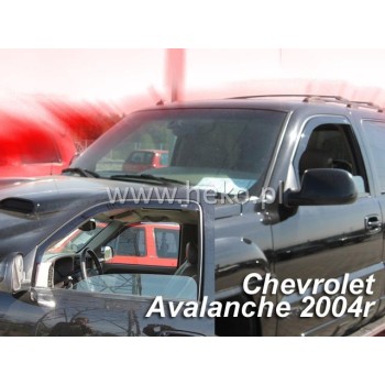 Ανεμοθραύστες Chevrolet Avalanche (2001-2006) 4 πορτο - 2 τμχ. εμπρός, Heko