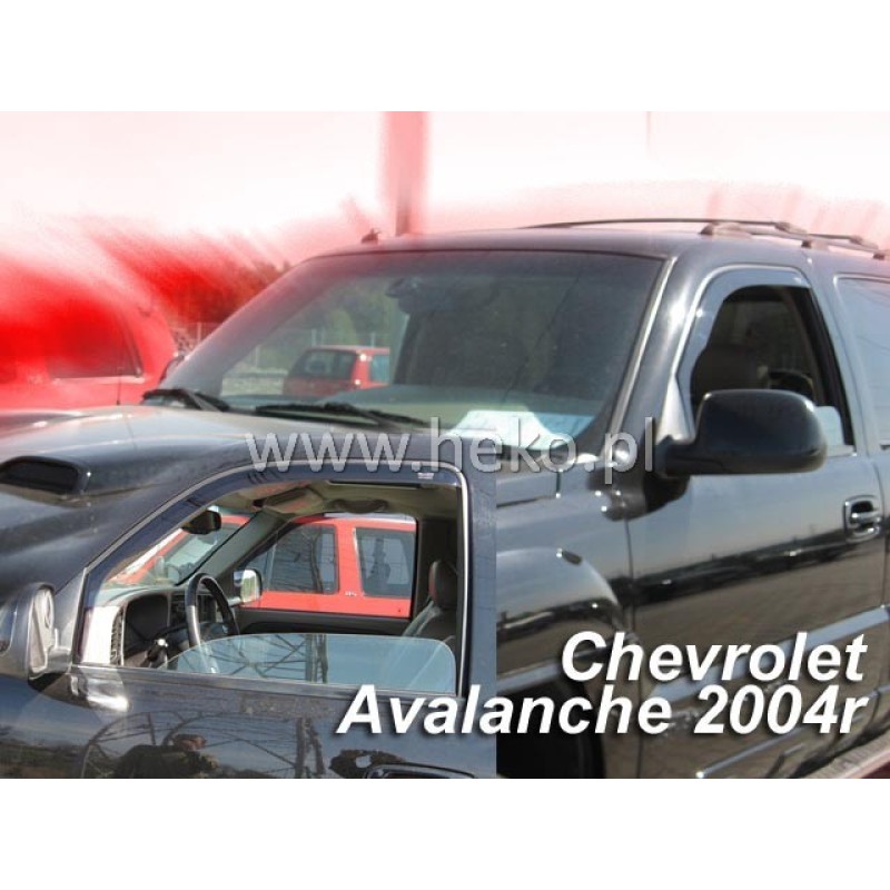 Ανεμοθραύστες Chevrolet Avalanche (2001-2006) 4 πορτο - 2 τμχ. εμπρός, Heko