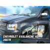 Ανεμοθραύστες Chevrolet Avalanche (2006-2013) 4 πορτο - 2 τμχ. εμπρός, Heko