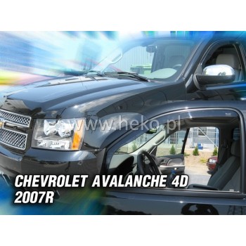 Ανεμοθραύστες Chevrolet Niva 5 πορτο - 2 τμχ. εμπρός, Heko