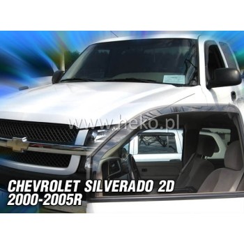 Ανεμοθραύστες Chevrolet Silverado (2000-2005) 2/4 πορτο - 2 τμχ. εμπρός, Heko