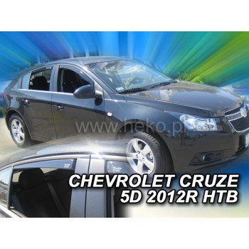 Ανεμοθραύστες Chevrolet Cruze (2010-2017) 5 πορτο - 4 τμχ. εμπρός και πίσω, Heko