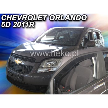 Ανεμοθραύστες Chevrolet Orlando (2010-2018) 5 πορτο - 2 τμχ. εμπρός, Heko
