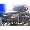 Ανεμοθραύστες Chevrolet Orlando (2010-2018) 5 πορτο - 4 τμχ. εμπρός και πίσω, Heko