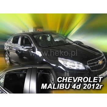 Ανεμοθραύστες Chevrolet Malibu (2012-2016) 5 πορτο - 4 τμχ. εμπρός και πίσω, Heko