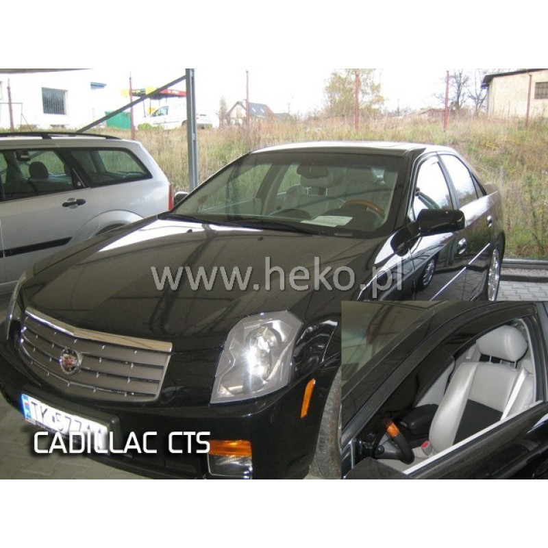 Ανεμοθραύστες Cadillac CTS (2002-2007) sedan 2 τμχ. εμπρός, Heko