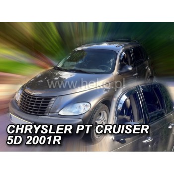 Ανεμοθραύστες Chrysler PT Cruiser (2000-2010) 5 πορτο - 2 τμχ. εμπρός, Heko