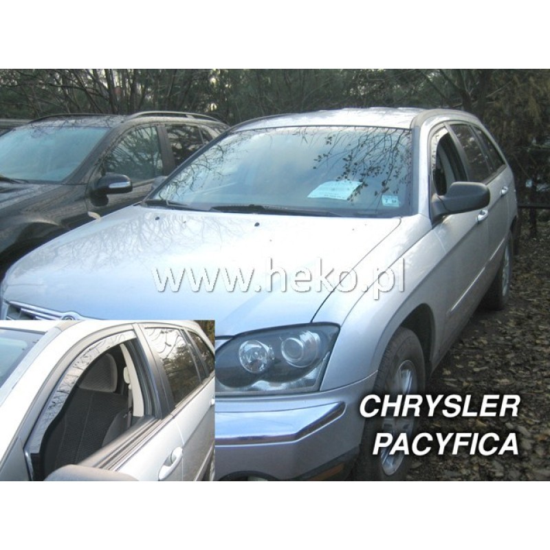 Ανεμοθραύστες Chrysler Pacifica (2003-2008) 5 πορτο - 2 τμχ. εμπρός, Heko