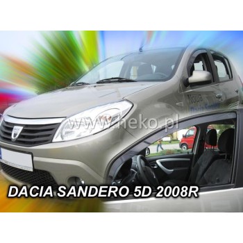Ανεμοθραύστες Dacia Logan / MCV I (2007-2013) combi - 4 τμχ. εμπρός και πίσω, Heko Ανεμοθραύστες Dacia Logan / MCV I (2007-2013) combi - 4 τμχ. εμπρός και πίσω, Heko