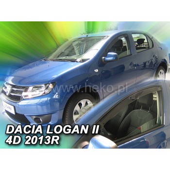 Ανεμοθραύστες Dacia Logan II sedan , combi / Sandero / Stepway II (2013-2020) 5πορτο - 2 τμχ. εμπρός, Heko Ανεμοθραύστες Dacia Logan II sedan , combi / Sandero / Stepway II (2013-2020) 5πορτο - 2 τμχ. εμπρός, Heko