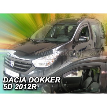 Ανεμοθραύστες Dacia Lodgy / Dokker (2012-2021) 4/5 πορτο - 2 τμχ. εμπρός, Heko