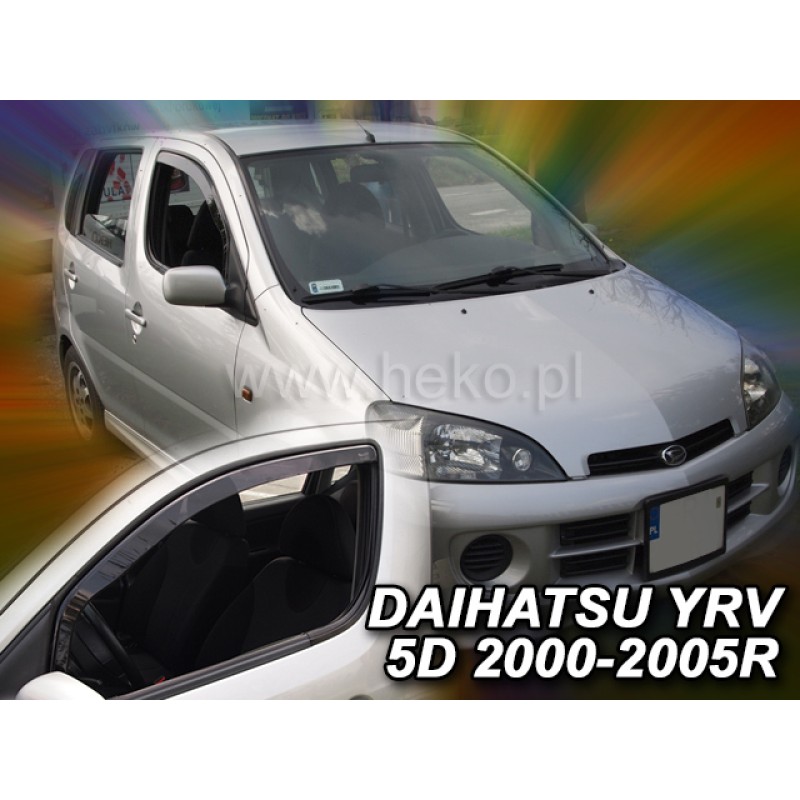 Ανεμοθραύστες Daihatsu YRV (2000-2005) 5 πορτο - 2 τμχ. εμπρός, Heko