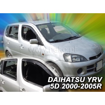 Ανεμοθραύστες Daihatsu YRV (2000-2005) 5 πορτο - 4 τμχ. εμπρός και πίσω, Heko Ανεμοθραύστες Daihatsu YRV (2000-2005) 5 πορτο - 4 τμχ. εμπρός και πίσω, Heko