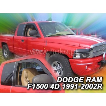 Ανεμοθραύστες Dodge Ram Wagon 3500 (2002+) / Ram 1500 (200-2018) 2 πορτο, Heko