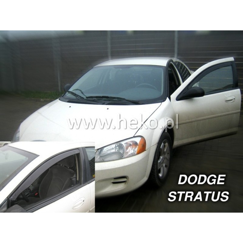 Ανεμοθραύστες Dodge Stratus (2000-2006) sedan - 2 τμχ. εμπρός, Heko