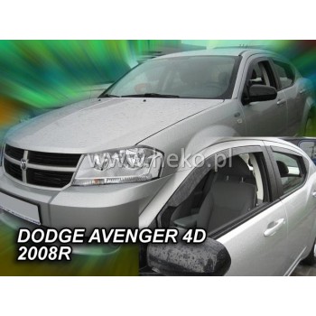 Ανεμοθραύστες Dodge Avenger (2007-2014) sedan - 2 τμχ. εμπρός, Heko Ανεμοθραύστες Dodge Avenger (2007-2014) sedan - 2 τμχ. εμπρός, Heko