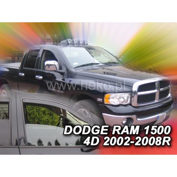 Ανεμοθραύστες Dodge Ram 1500 (2002-2008) 4 πορτο - 2 τμχ. εμπρός, Heko