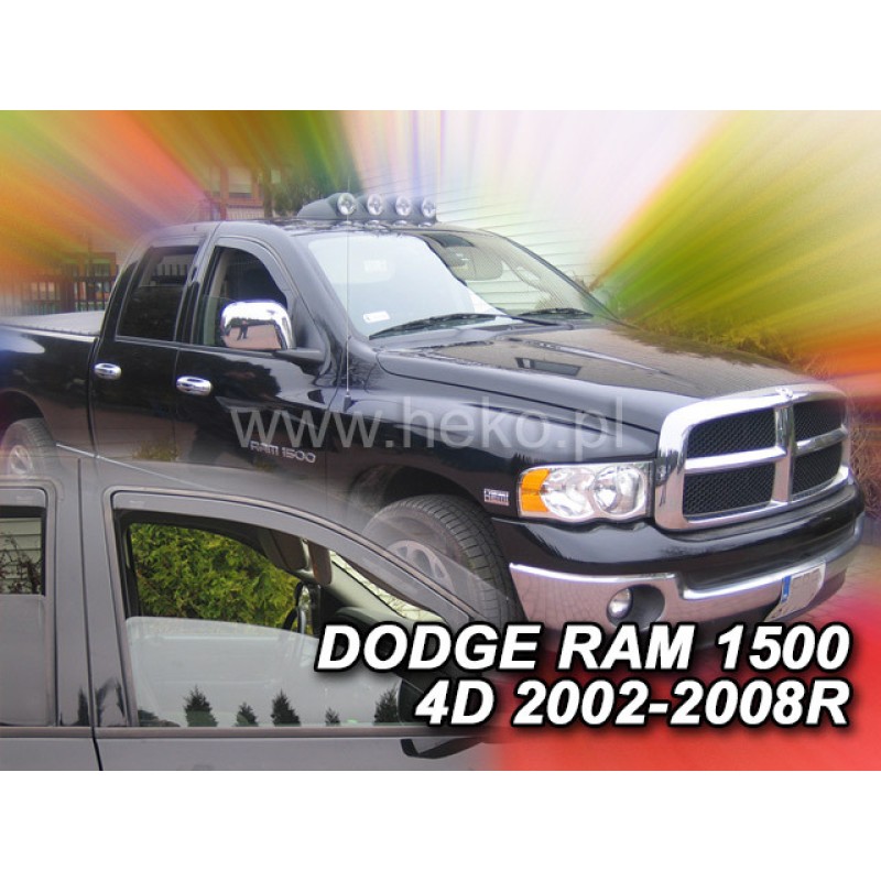Ανεμοθραύστες Dodge Ram 1500 (2002-2008) 4 πορτο - 2 τμχ. εμπρός, Heko