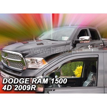 Ανεμοθραύστες Dodge Ram 1500 (2009-2018) 4 πορτο - 2 τμχ. εμπρός, Heko