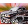 Ανεμοθραύστες Dodge Ram 1500 (2009-2018) 4 πορτο μήκος των πισινών 68cm- 4 τμχ. εμπρός και πίσω, Heko
