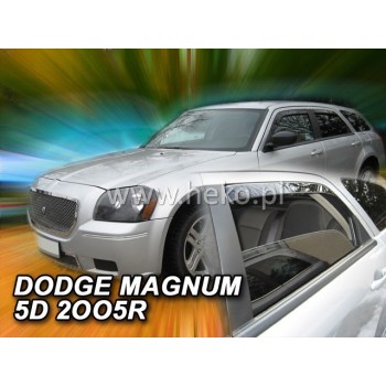 Ανεμοθραύστες Dodge Magnum (2004-2008) combi - 4 τμχ. εμπρός και πίσω, Heko