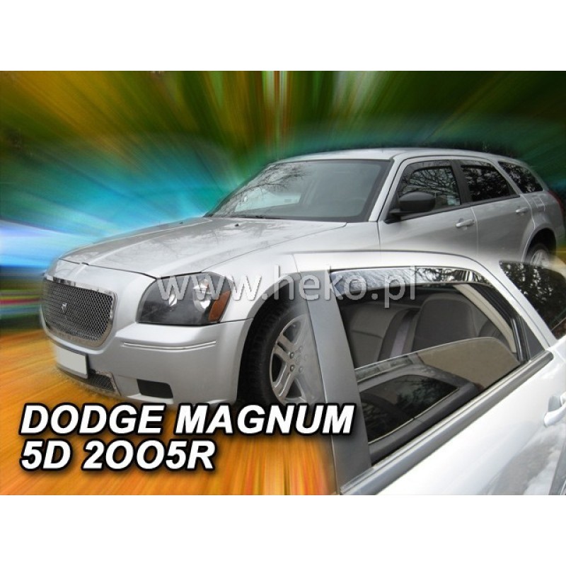 Ανεμοθραύστες Dodge Magnum (2004-2008) combi - 4 τμχ. εμπρός και πίσω, Heko