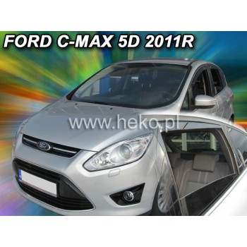 Ανεμοθραύστες Ford Focus C-Max (2003-2010) 5 πορτο - 4 τμχ. εμπρός και πίσω, Heko