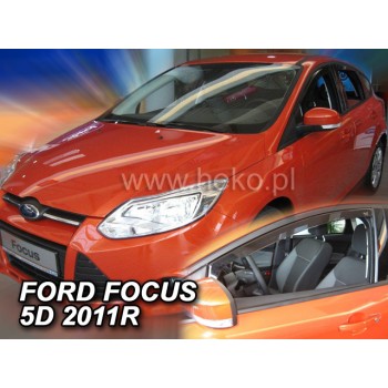 Ανεμοθραύστες Ford Focus III (2011-2018) 5 πορτο , sedan - 2 τμχ. εμπρός, Heko