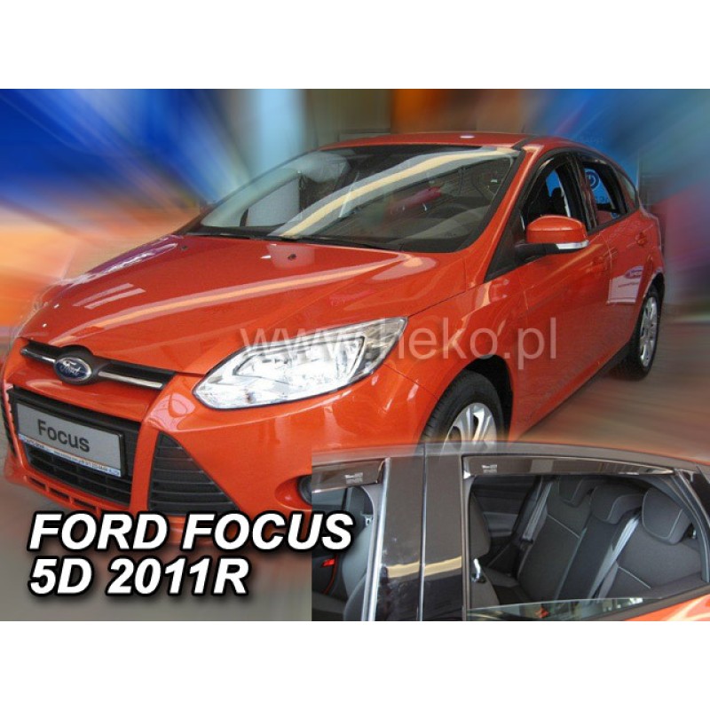 Ανεμοθραύστες Ford Focus III (2011-2018) 5 πορτο , sedan - 4 τμχ. εμπρός και πίσω, Heko