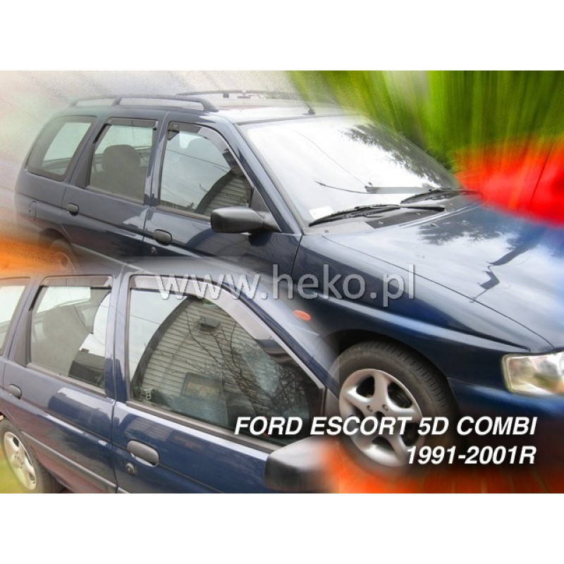 Ανεμοθραύστες Ford Escort (1990-2000) combi - 4 τμχ. εμπρός και πίσω, Heko