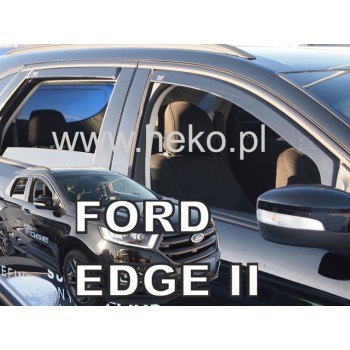 Ανεμοθραύστες Ford Edge II (2014-2023) 5 πορτο - 4 τμχ. εμπρός και πίσω, Heko Ανεμοθραύστες Ford Edge II (2014-2023) 5 πορτο - 4 τμχ. εμπρός και πίσω, Heko