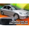 Ανεμοθραύστες Honda Civic VIII (2006-2012) sedan / Hybrid - 4 τμχ. εμπρός και πίσω, Heko
