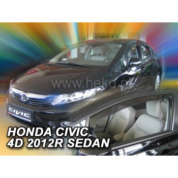 Ανεμοθραύστες Honda Civic IX (2012-2016) sedan - 2 τμχ. εμπρός, Heko Ανεμοθραύστες Honda Civic IX (2012-2016) sedan - 2 τμχ. εμπρός, Heko