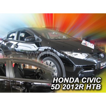 Ανεμοθραύστες Honda Civic IX / Tourer (2012-2016) 5 πορτο ,combi - 2 τμχ. εμπρός, Heko Ανεμοθραύστες Honda Civic IX / Tourer (2012-2016) 5 πορτο ,combi - 2 τμχ. εμπρός, Heko