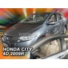 Ανεμοθραύστες Honda City (2006-2009) sedan - 4 τμχ. εμπρός και πίσω, Heko