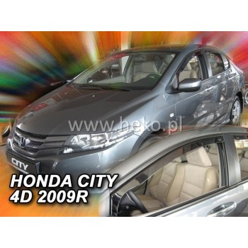 Ανεμοθραύστες Honda City (2008-2013) sedan - 2 τμχ. εμπρός, Heko