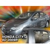 Ανεμοθραύστες Honda City (2008-2013) sedan - 4 τμχ. εμπρός και πίσω, Heko